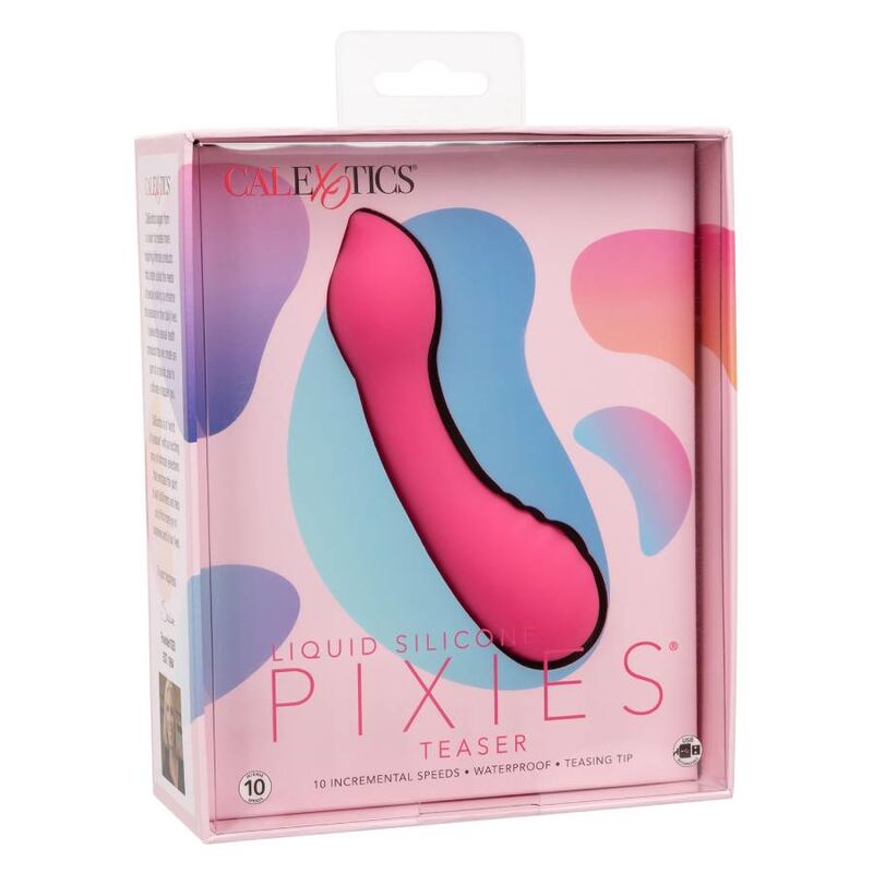 CalExotics Pixies Teaser Pink, en flexibel massager för njutning