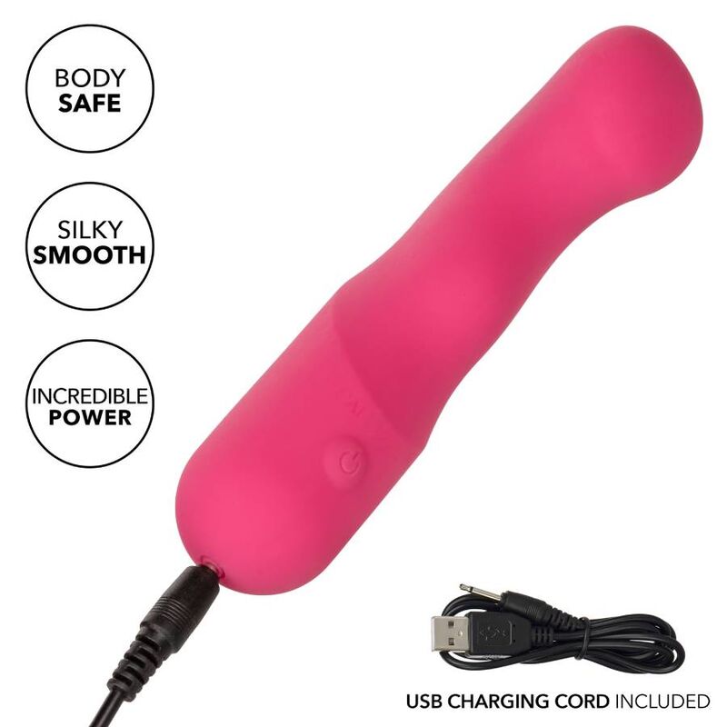 CalExotics Pixies Curvy Pink massager för njutning