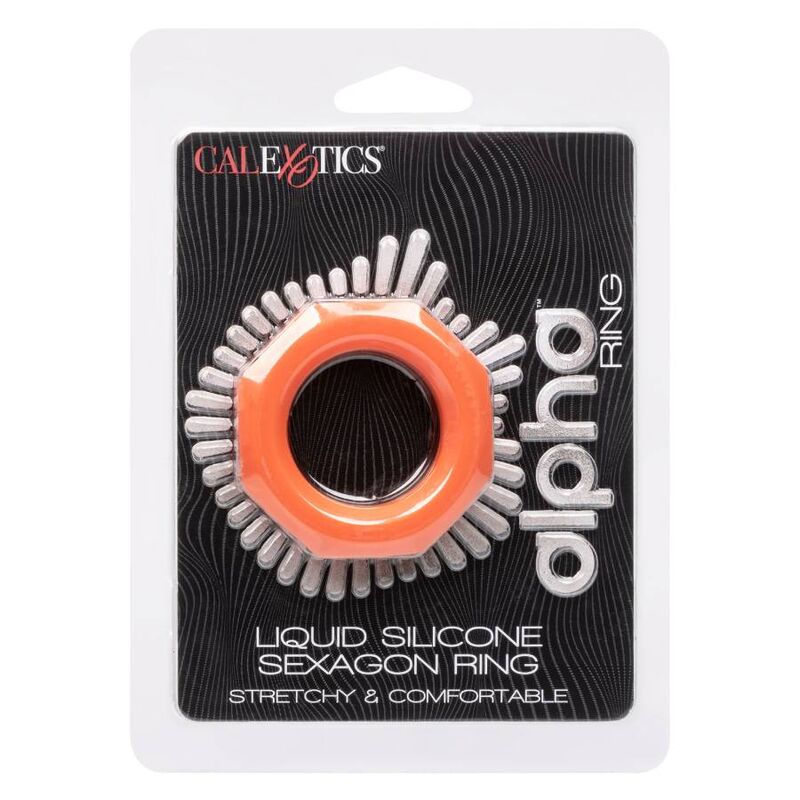 CalExotics Alpha Sexagon Ring i orange