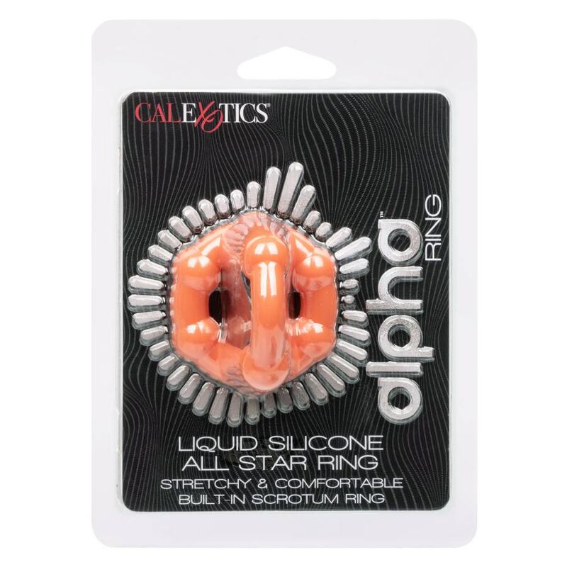 Calexotics Alpha All Star Ring i orange