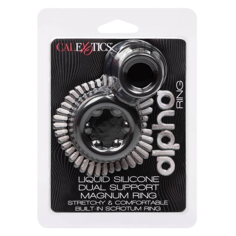 CalExotics Alpha Dual Magnum Ring i svart