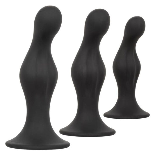 CalExotics Anal Ripple Kit med 3 analpluggar