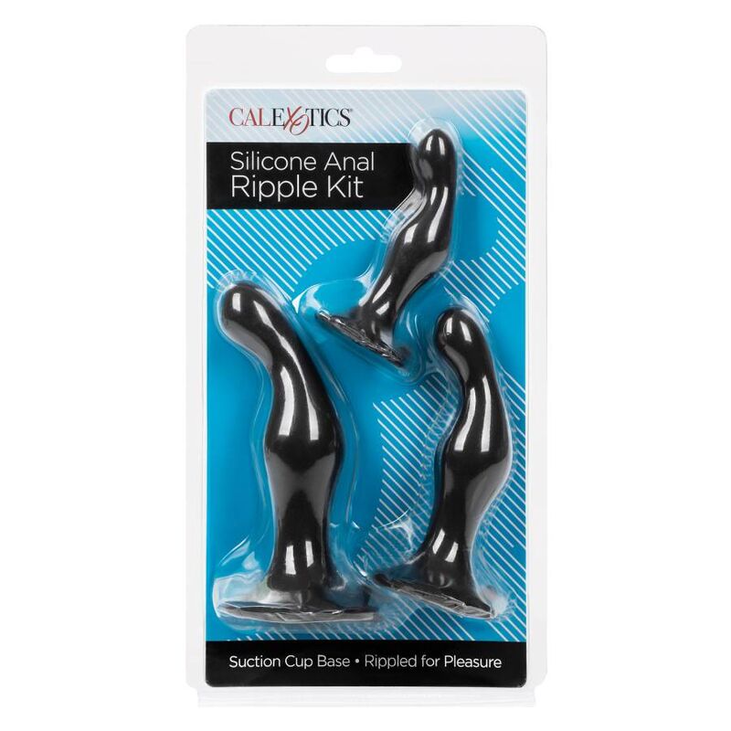 CalExotics Anal Ripple Kit med 3 analpluggar