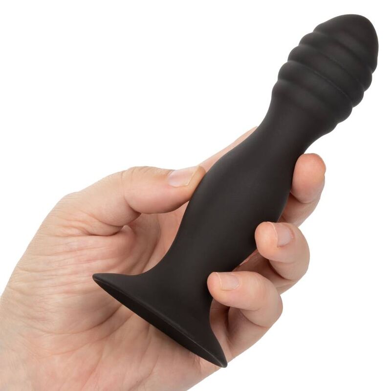 CalExotics Ribbad Anal Stud i silikon