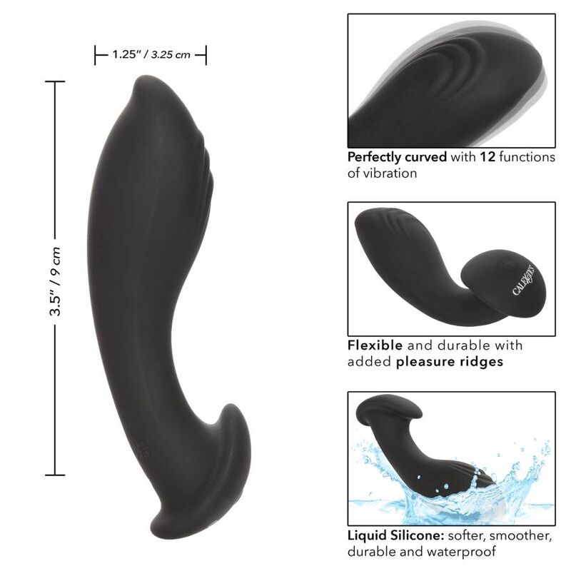 Eclipse Liquid Silicone Flex Probe för anal njutning