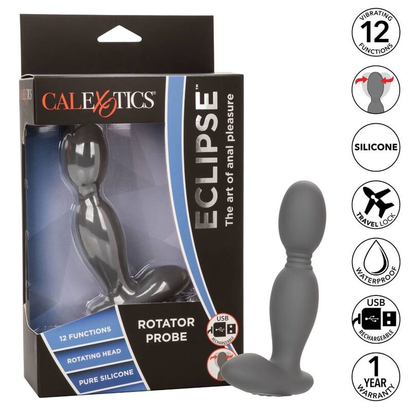 CALEXOTICS Rotator Probe - silikon analprober med roterande spets