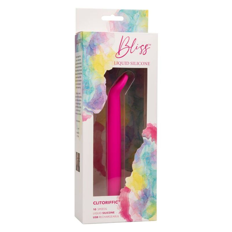 Bliss Liquid Silicone Clitoriffic vibrator i rosa