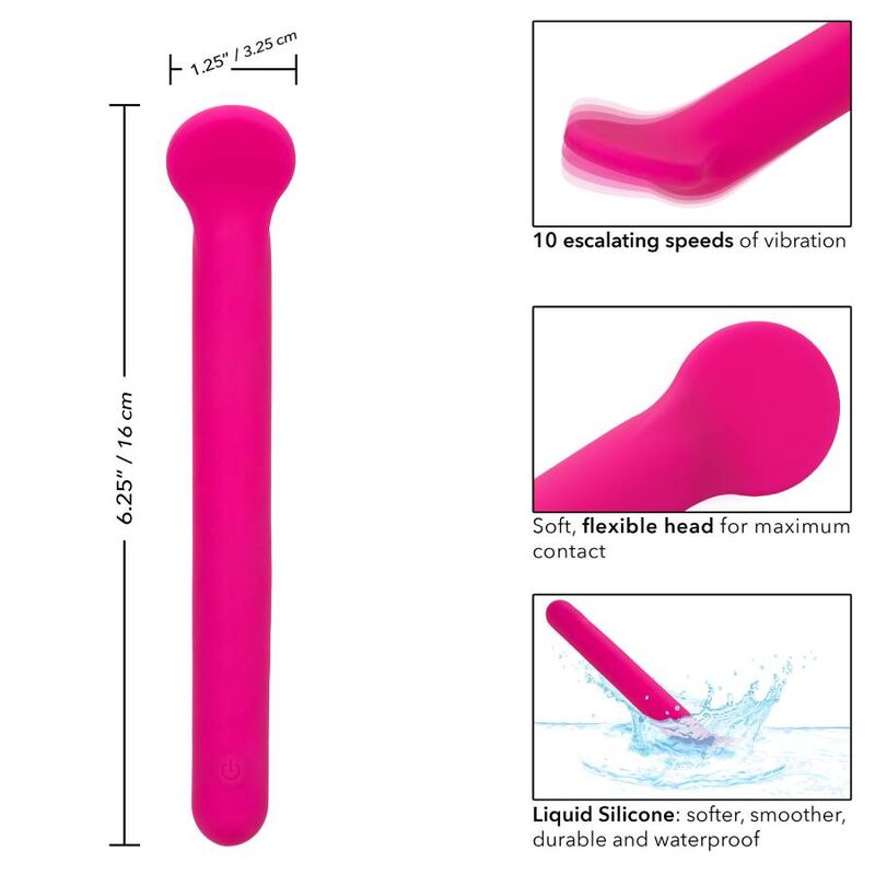 Bliss Liquid Silicone Clitoriffic vibrator i rosa