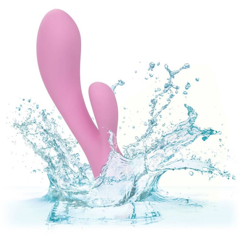 CalExotics Contour Zoie Pink - flexibel dubbel massager