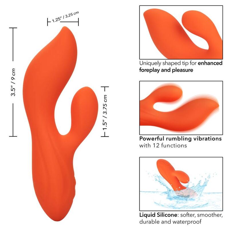 CalExotics Stella Dual Teaser i orange färg