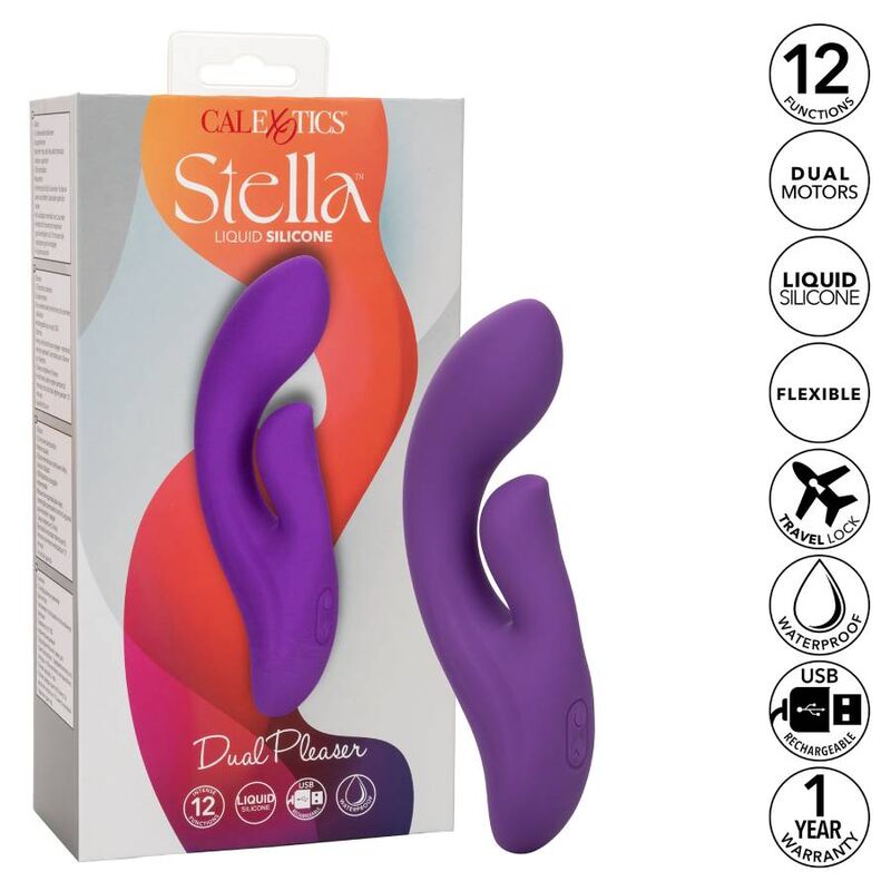 CalExotics Stella Dual Pleaser i lila färg
