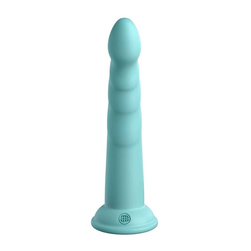 DILLIO Slim Seven 17,78 cm grön sexleksak