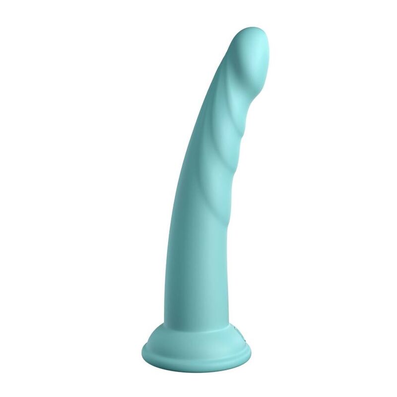 DILLIO Slim Seven 17,78 cm grön sexleksak