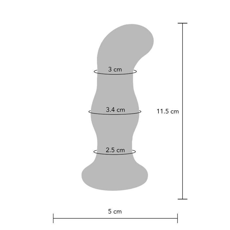 TOYJOY - The Gleaming Vibrerande Glas Buttplug