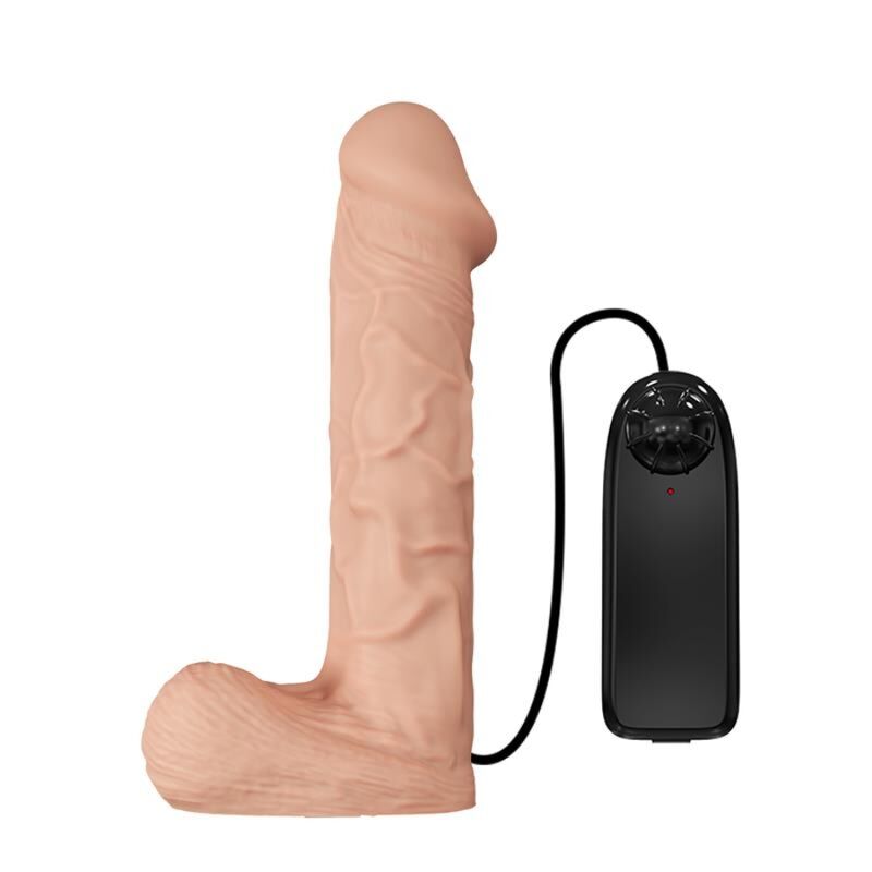 BAILE Ultra Passionate Harness med dildo 26 cm naturlig färg