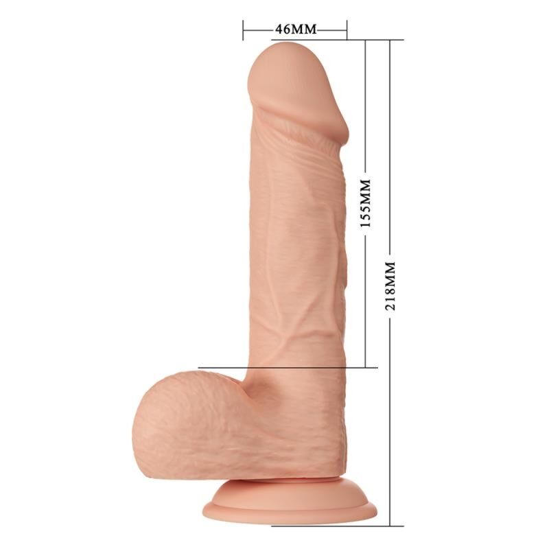 BAILE Bahamut flexibel realistisk dildo 21.8 cm