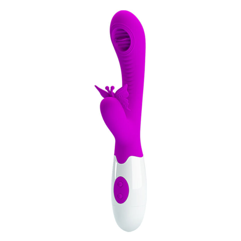 Pretty Love Rabbit vibrator i lila med slick- och vibrationsfunktioner