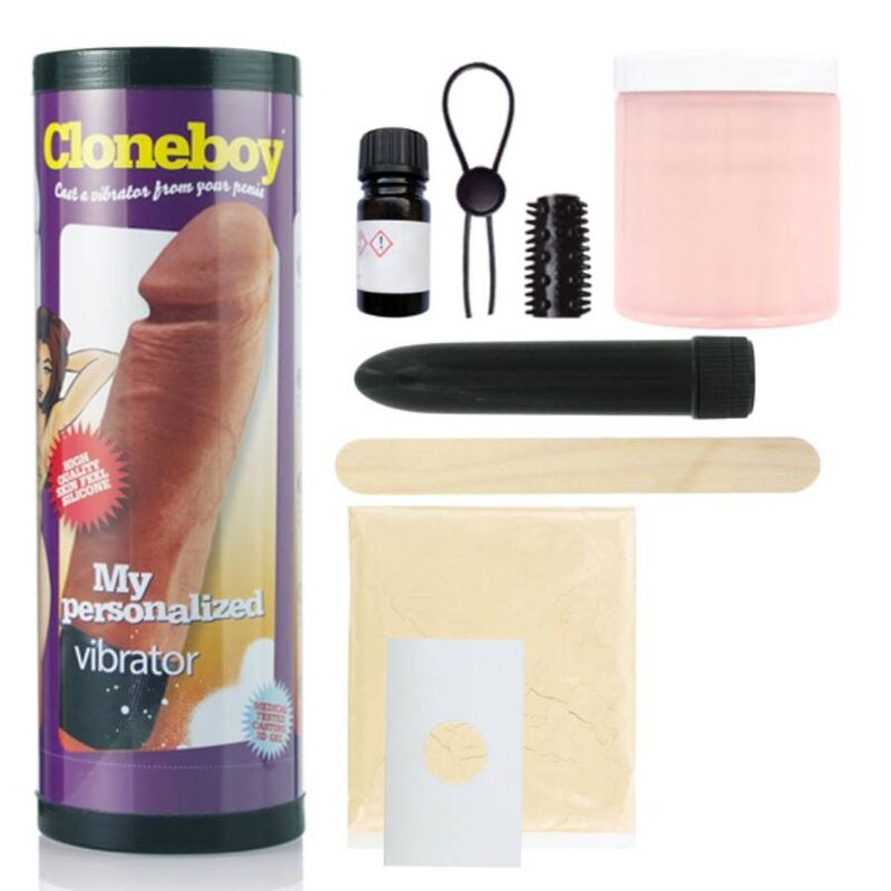 Cloneboy penis kloningskit med vibrator i rosa