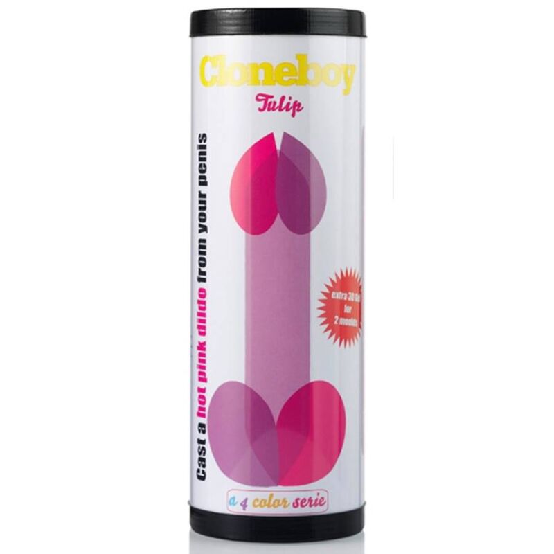 Cloneboy Tulip Intense Pink dildo kit