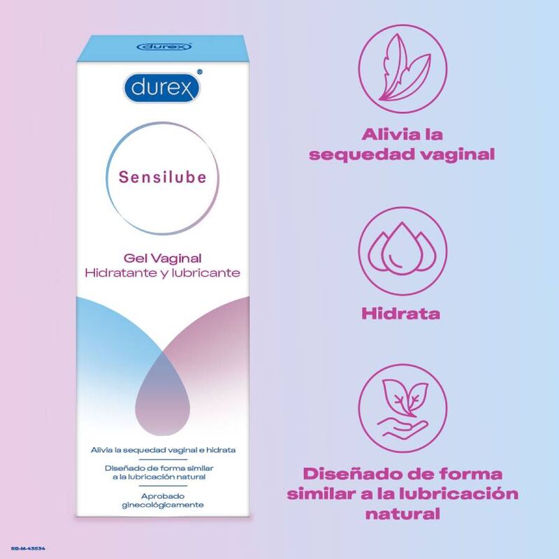 DUREX Sensilube Gel 40 ml - återfuktande glidmedel