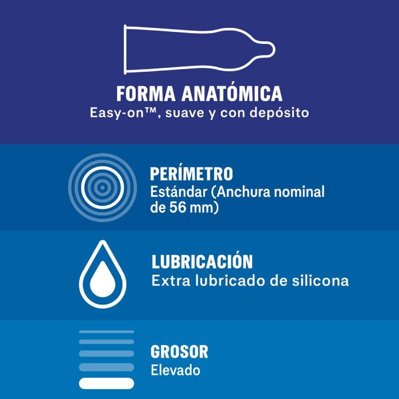 Durex Extra Seguro kondomer 12 enheter