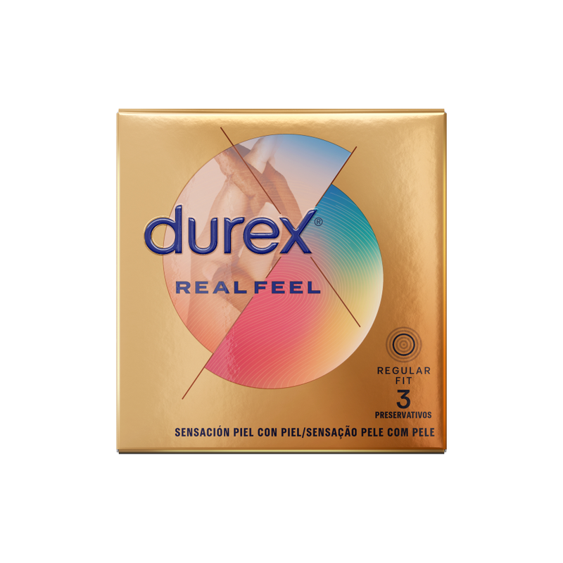 Durex Real Feel kondomer, 3 enheter