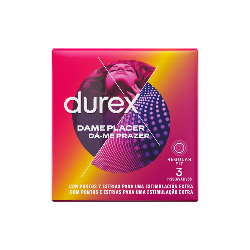 Durex give me pleasure kondomer 3-pack