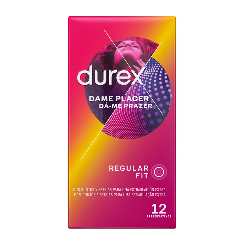 Durex give me pleasure kondomer 12 enheter