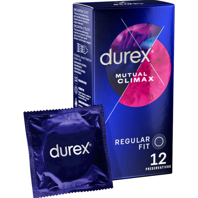 Durex Mutual Climax kondomer 12 enheter