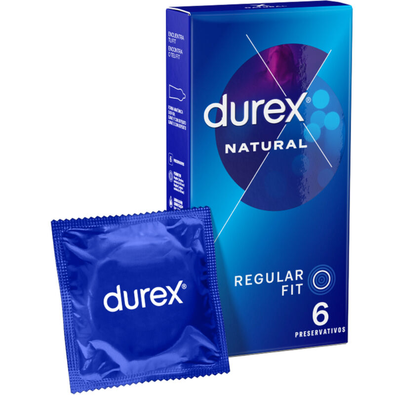 Durex Natural Classic kondomer 6 enheter