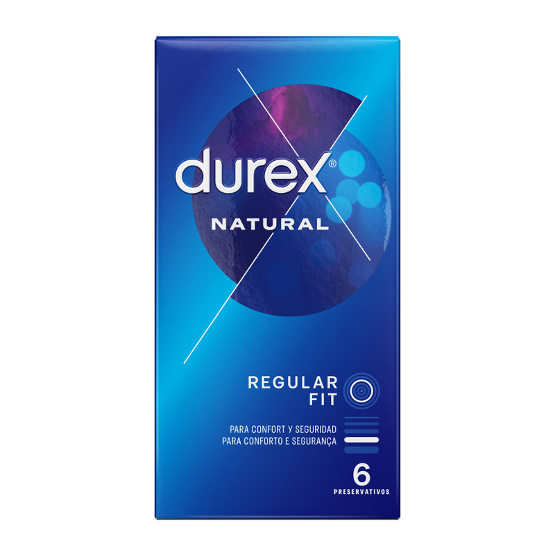 Durex Natural Classic kondomer 6 enheter