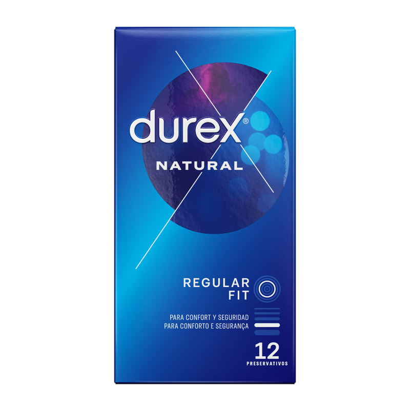 Durex Natural Plus kondomer 12 enheter