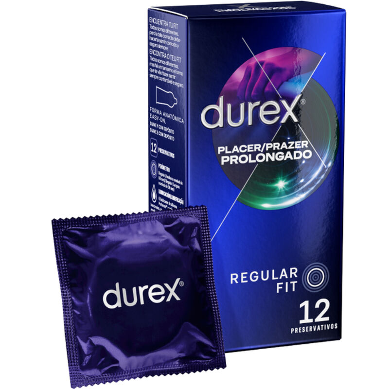 Durex Pleasure Prolonged Delayed kondomer 12 enheter
