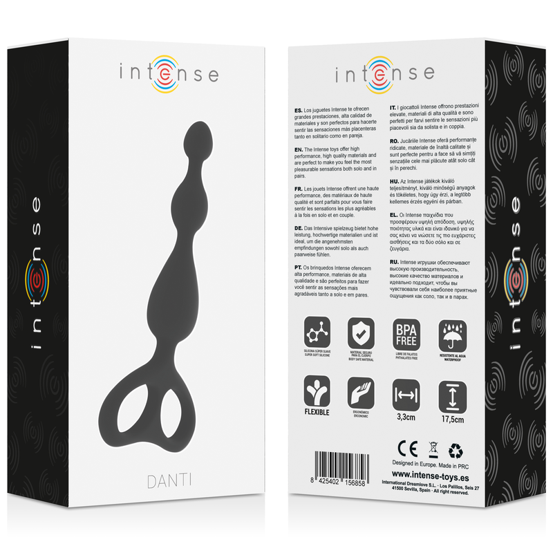 INTENSE BLACK ANAL DANTI analstimulator