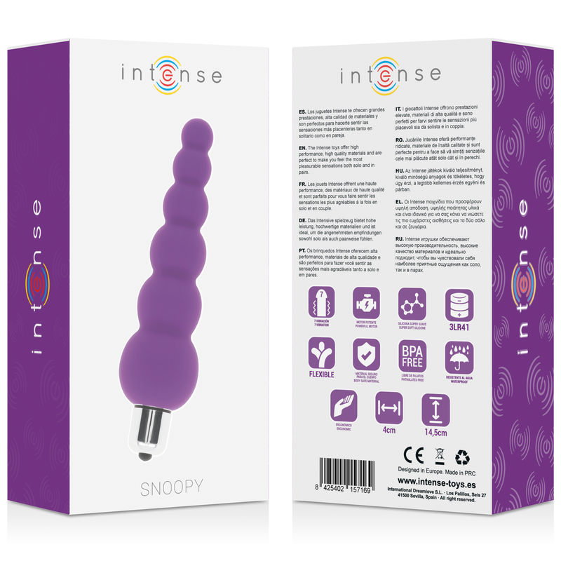 INTENSE - SNOOPY 7 HASTIGHETER SILIKON LILAC