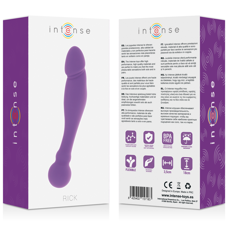 Intense Silicone Rick Dual Lilac sexleksak