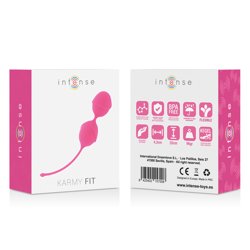 Intense Karmy Fit Kegel Silicone i fuchsia