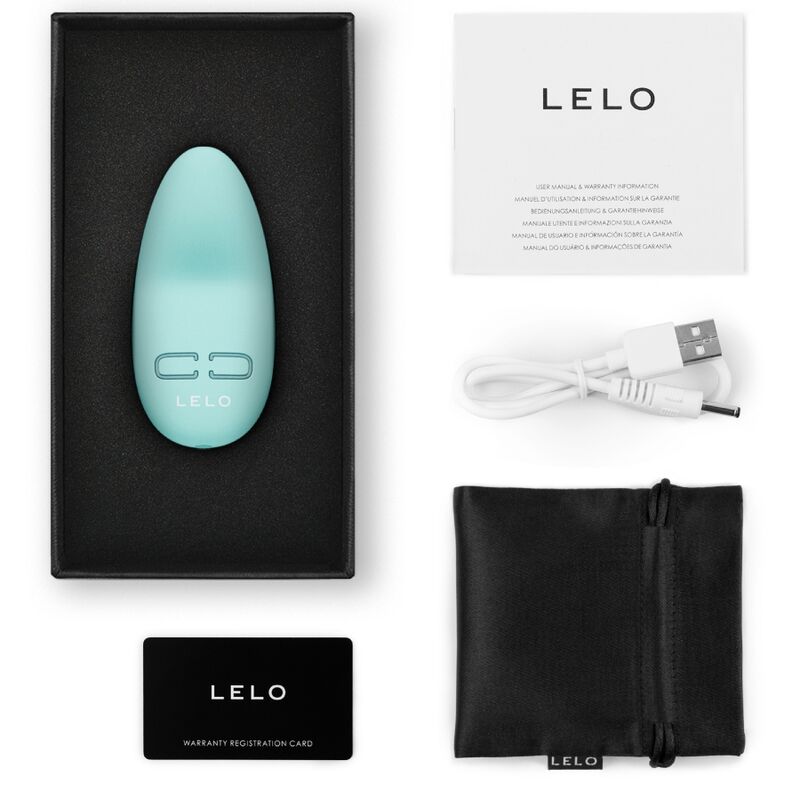 LELO LILY 3 personlig massageapparat i aqua grön
