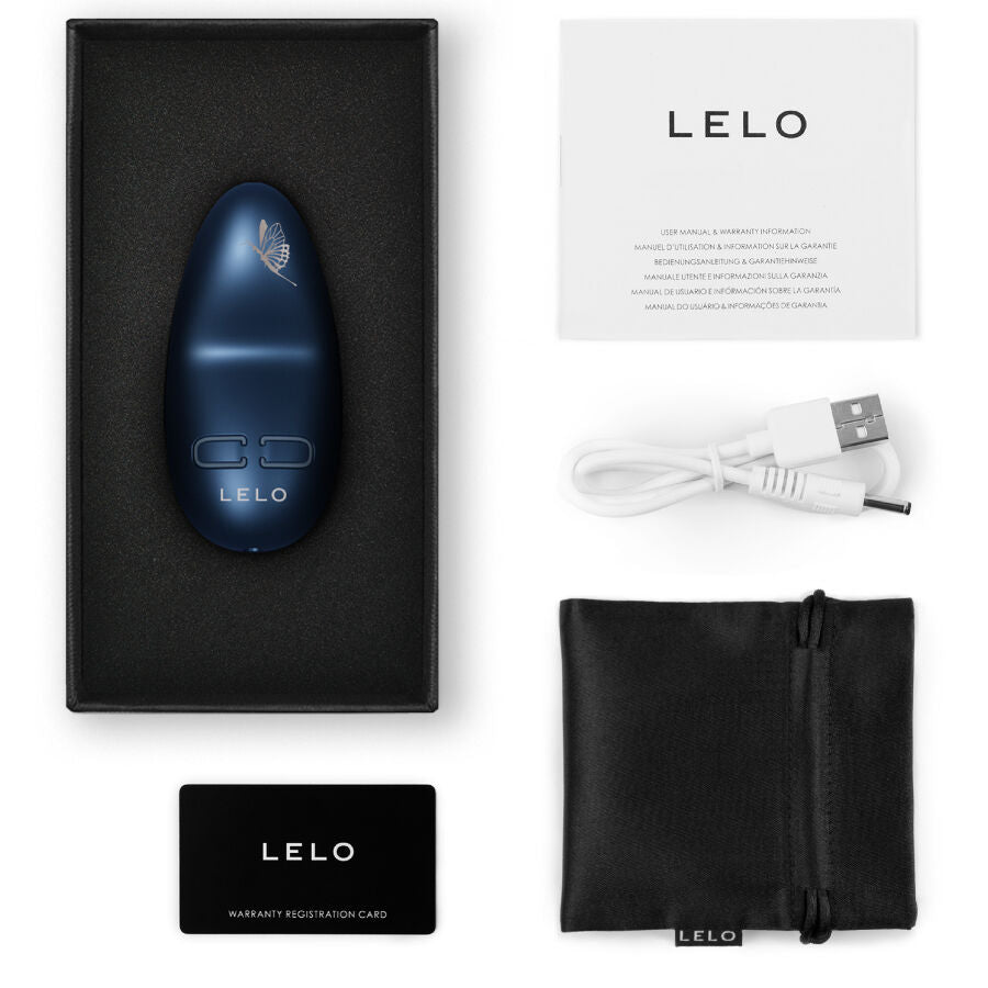 LELO NEA 3 personlig massager i blå färg