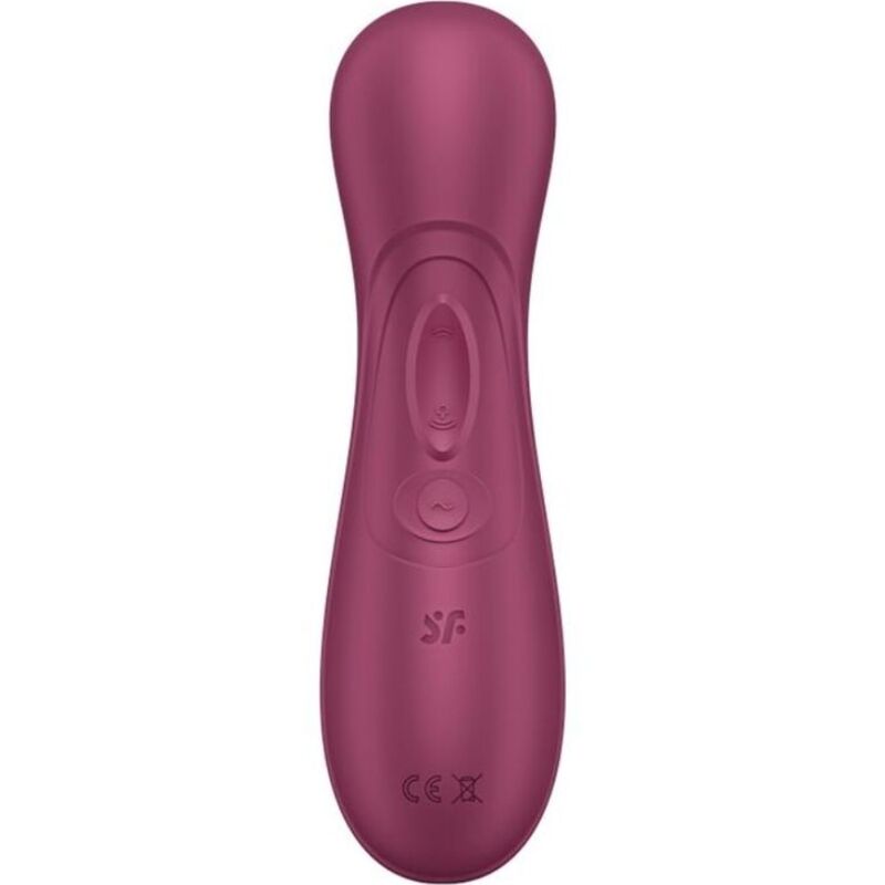 Satisfyer Pro 2 Generation 3 i vinröd färg