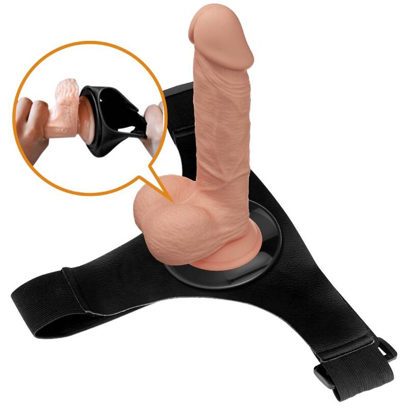 Pretty Love harness briefs med dildo Jerry 21,8 cm
