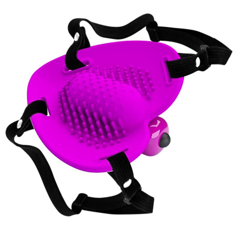 PRETTY LOVE - HEARTBEAT KLITORIS MASSAGER 10 VIBRATIONS LÄGEN LILA