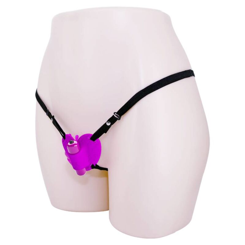 PRETTY LOVE - HEARTBEAT KLITORIS MASSAGER 10 VIBRATIONS LÄGEN LILA