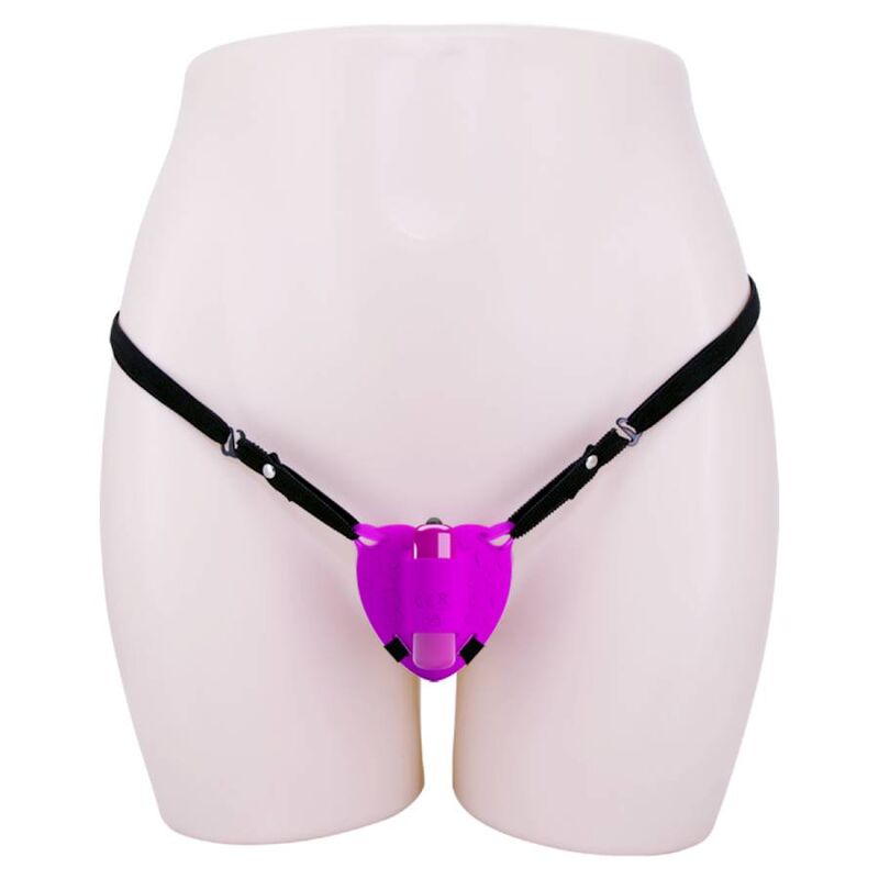PRETTY LOVE - HEARTBEAT KLITORIS MASSAGER 10 VIBRATIONS LÄGEN LILA