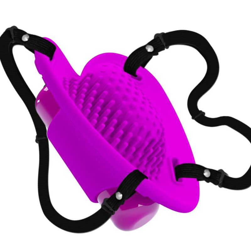 PRETTY LOVE - HEARTBEAT KLITORIS MASSAGER 10 VIBRATIONS LÄGEN LILA