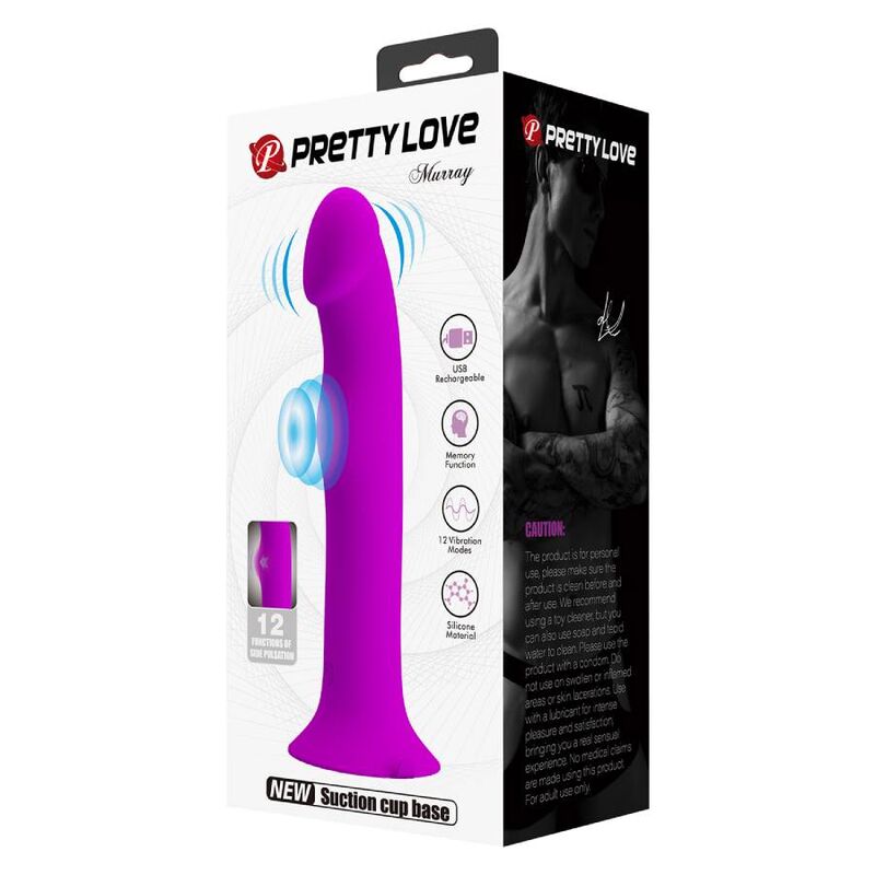 Pretty Love Murray vibrator och G-punkt stimulator i lila