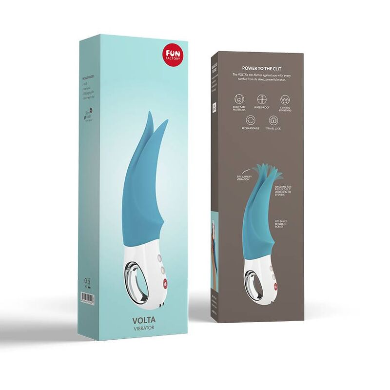 FUN FACTORY VOLTA G5 klitoral vibrator i petrolfärg