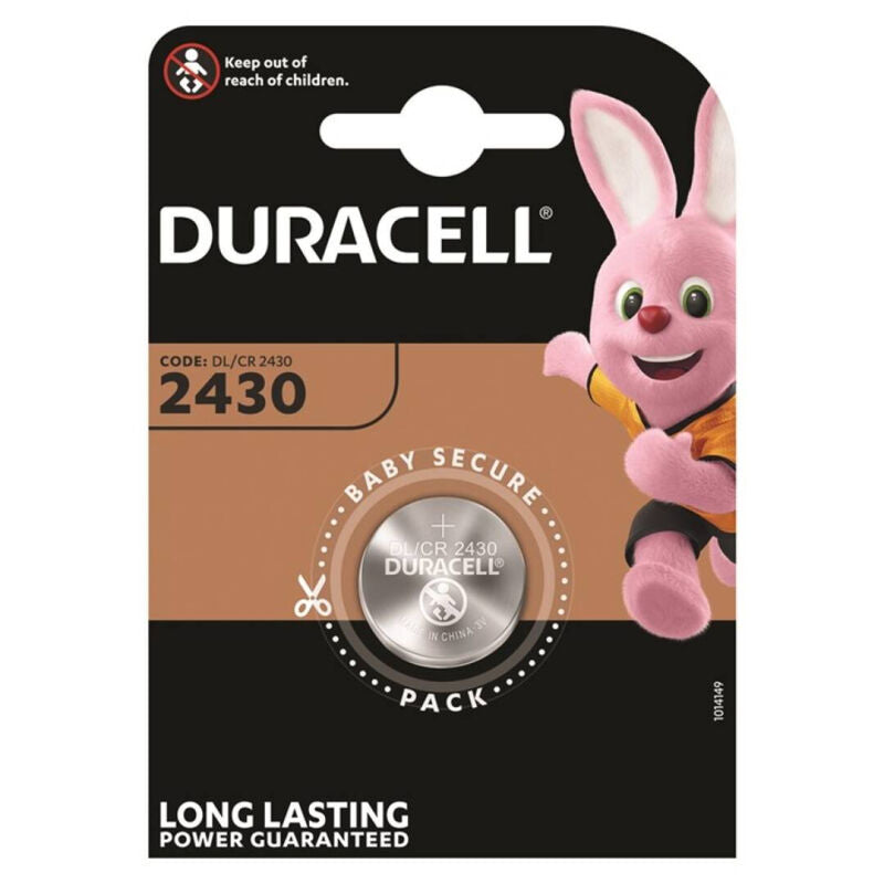 DURACELL CR2430 knappbatteri 3V