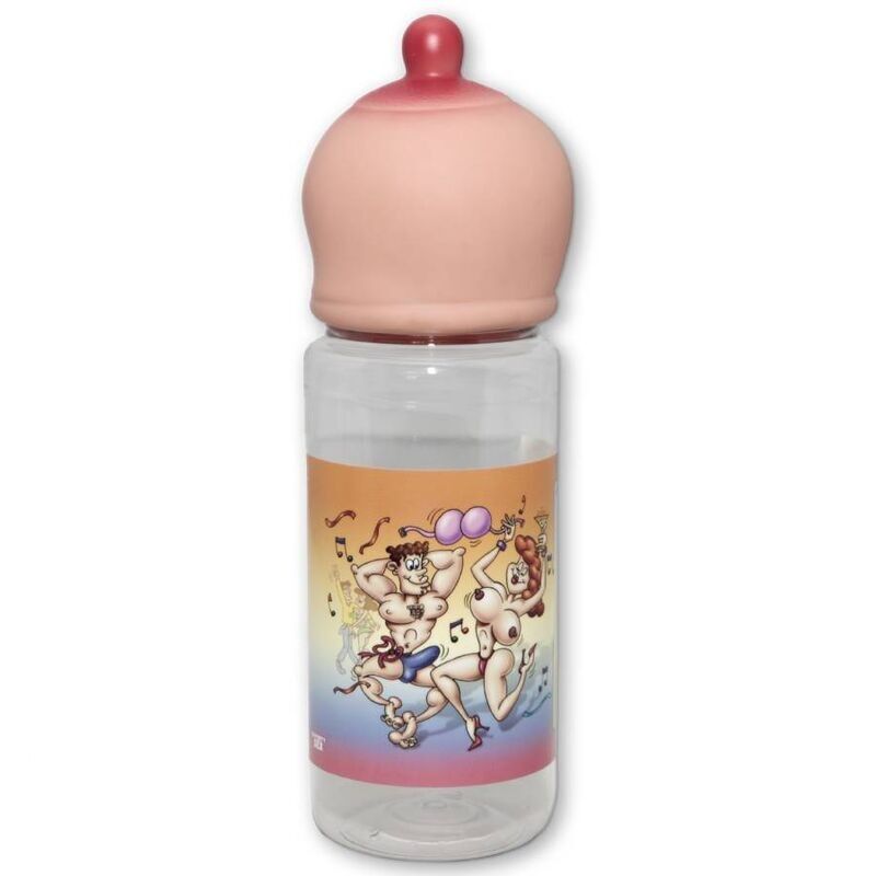 Flaska i form av bröst, 750 ml