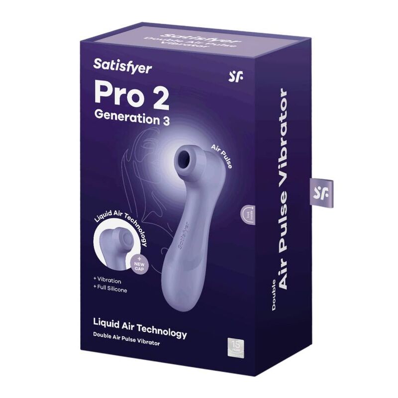 SATISFYER - pRO 2 GENERATION 3 LIQUID AIR TECHNOLOGY LILAC